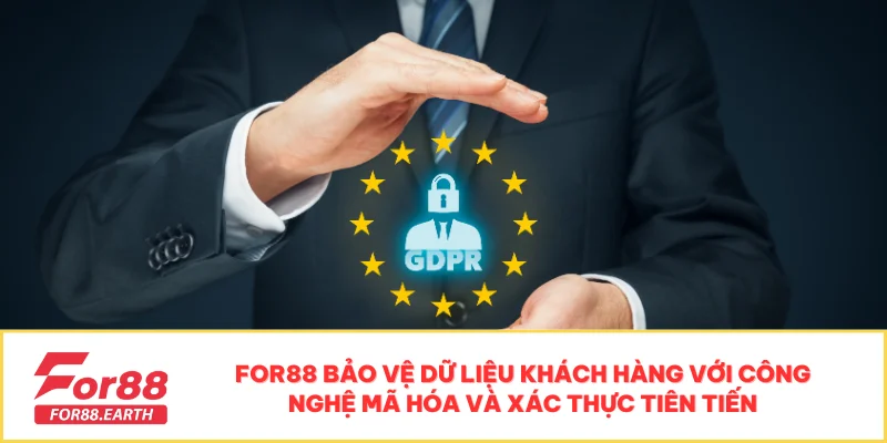 Quyền Riêng Tư Tại FOR88 - Bảo Mật Dữ Liệu Người Chơi 1 FOR88 bảo vệ dữ liệu khách hàng với công nghệ mã hóa và xác thực tiên tiến