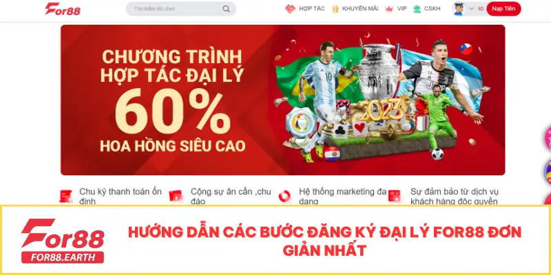 Chính Sách Đại Lý For88 3 Hướng dẫn các bước đăng ký đại lý For88 đơn giản nhất