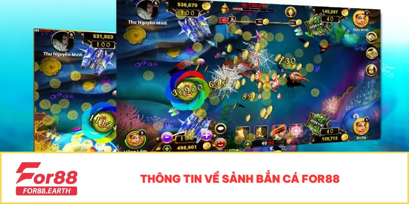 Bắn cá 1 Thông tin về sảnh bắn cá For88